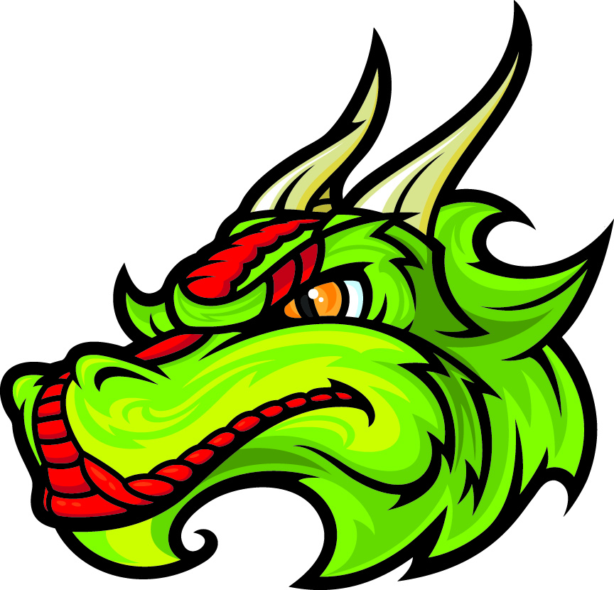 864x830 Chinese Dragon Clipart Head