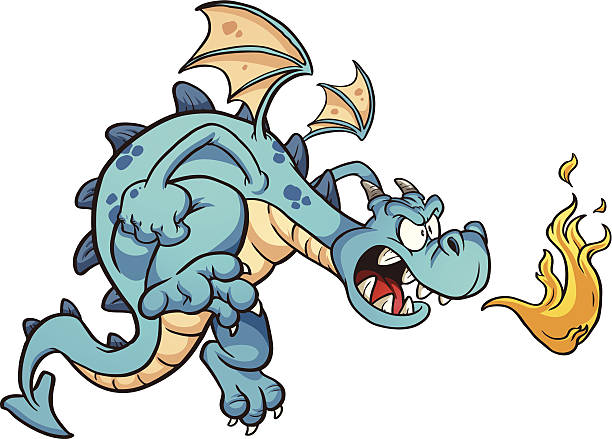 612x439 Dragon Clipart Angry Dragon