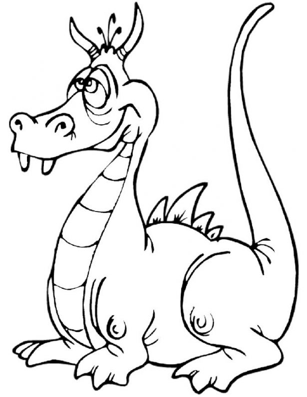 Dragon Coloring Pages | Free download on ClipArtMag