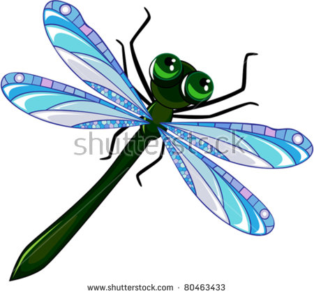 450x423 Dragonfly Clipart Artistic