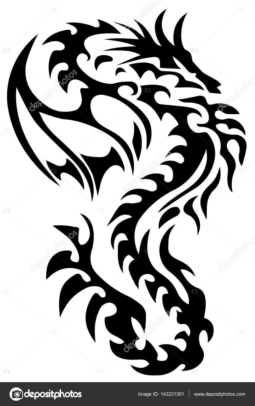 Dragon Images Black And White | Free download on ClipArtMag