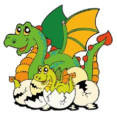 236x236 Dragon Clipart Free Funny Dragons With Flames Cartoon Clip Art