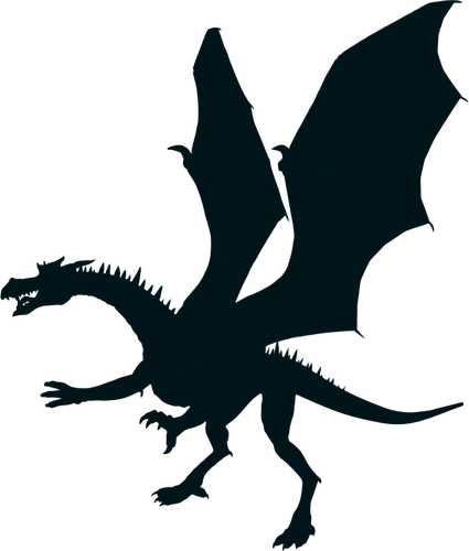 Dragon Silhouette | Free download on ClipArtMag