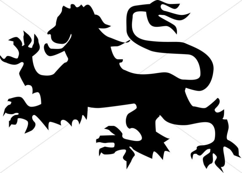 776x557 Black Dragon Silhouette Christian Symbols
