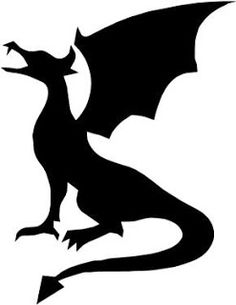 236x305 Dragon Silhouette Clip Art