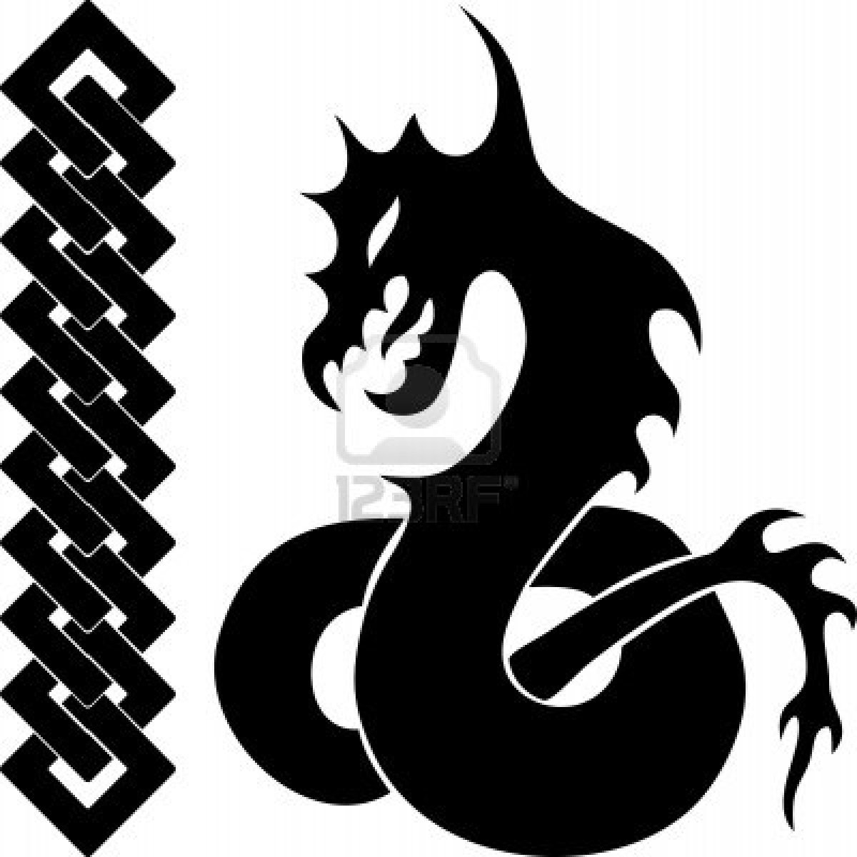 1200x1200 Dragon Clipart Gothic