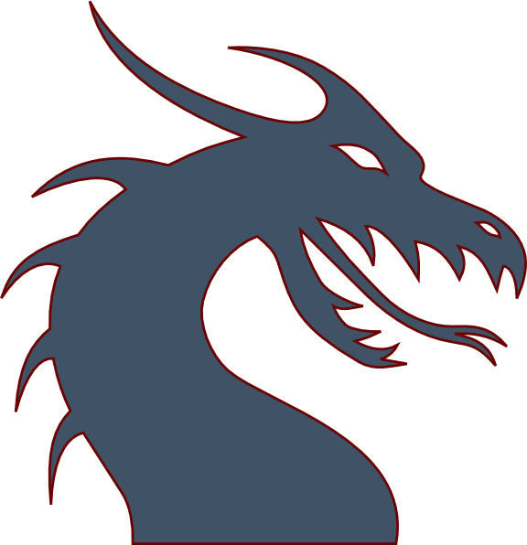 576x596 Blue Dragon Clip Art