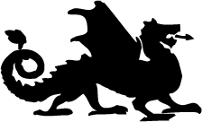 224x136 Dragon Silhouette Silhouette Of Dragon