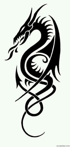 236x495 The Dragon Tattoo Original Design Tattoos