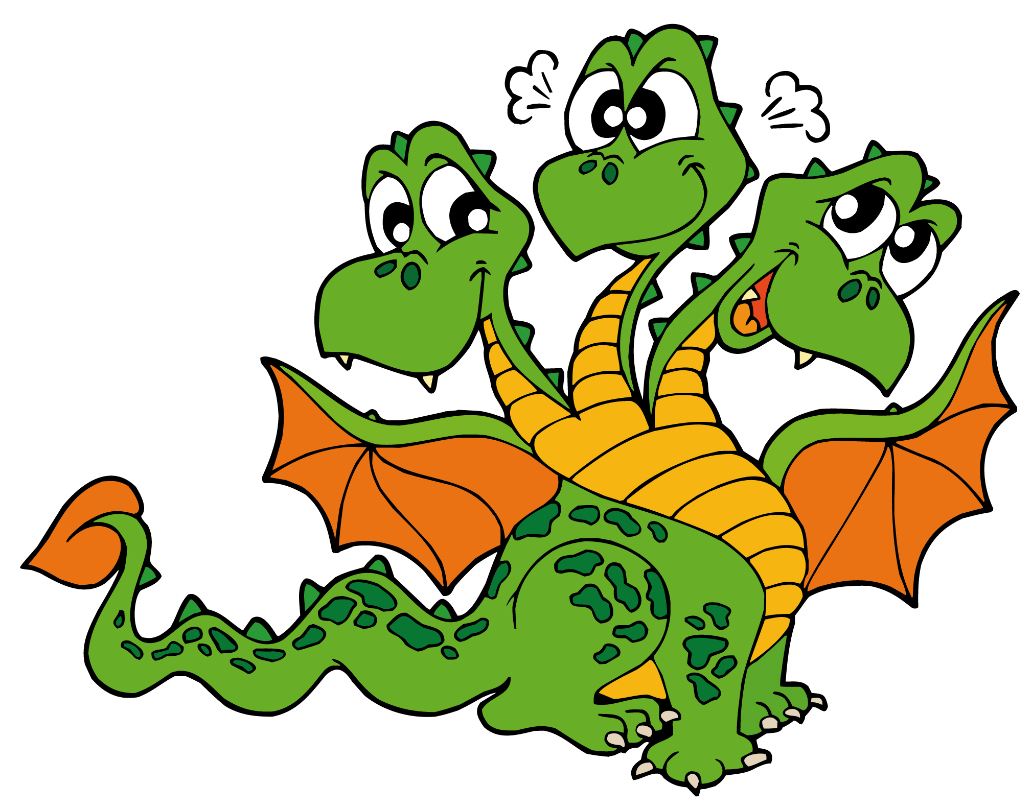 2019x1584 Cute Cartoon Dragon 02 Vector Free Vector 4vector