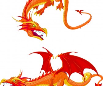 336x280 Red Dragons Vector Vector Graphics Blog