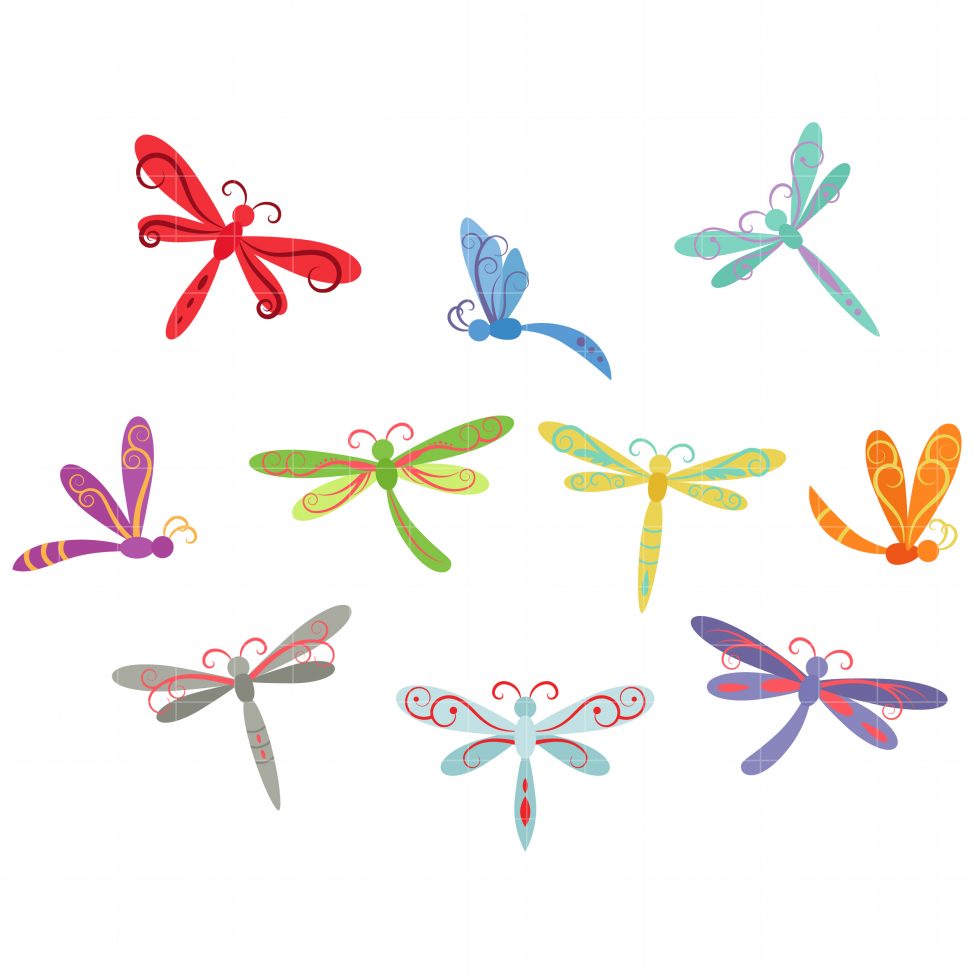974x974 Coloring Pages Free Dragonfly Clipart Clip Art Drawings