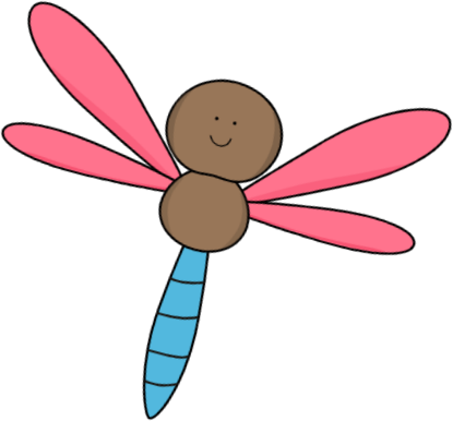 415x386 Dragonfly Clipart Cute