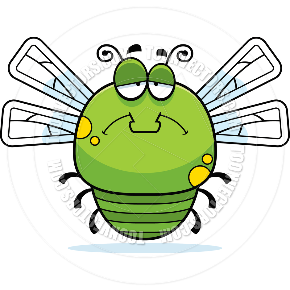 940x940 Cartoon Little Dragonfly Sad By Cory Thoman Toon Vectors Eps