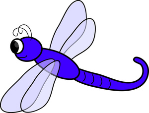 300x228 Dragonfly Clipart Black And White Free
