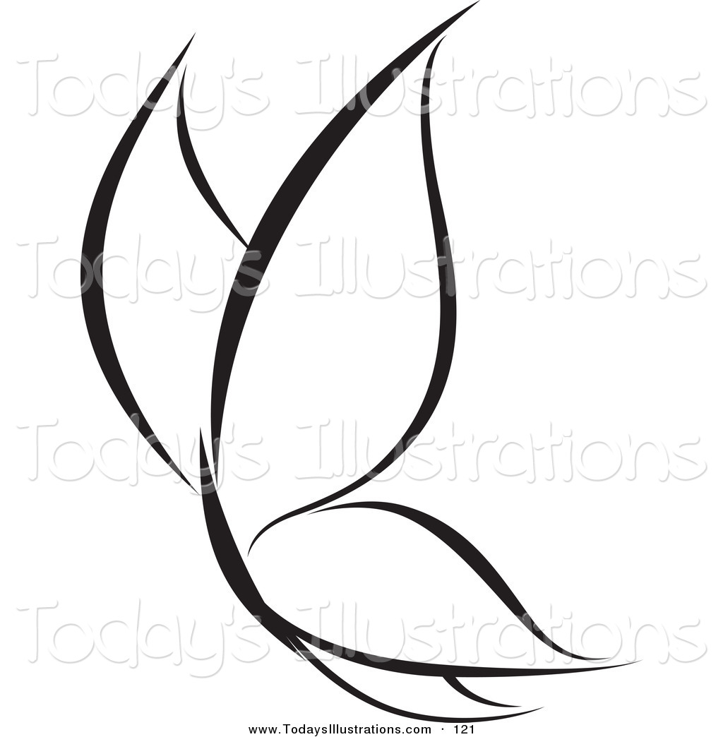 1024x1044 Cute Butterfly Outline Clip Art