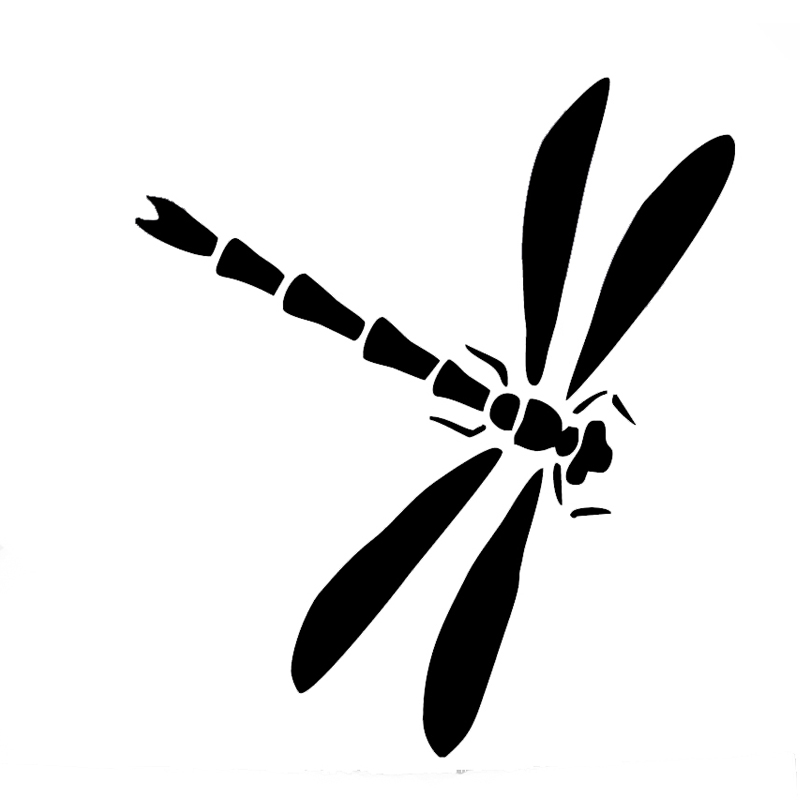 800x800 Wholesale 10pcslot 20pcslot Dragonfly Silhouette Door Window