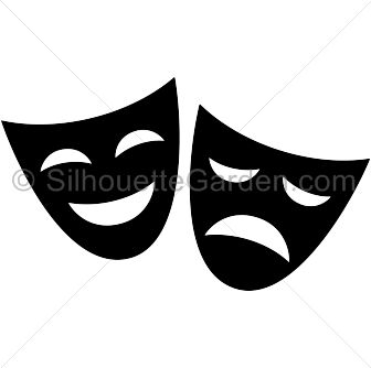 336x334 The Best Drama Masks Ideas Theater Mask Tattoo