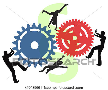 450x376 Clipart Of Family Drama Divorce K10489661