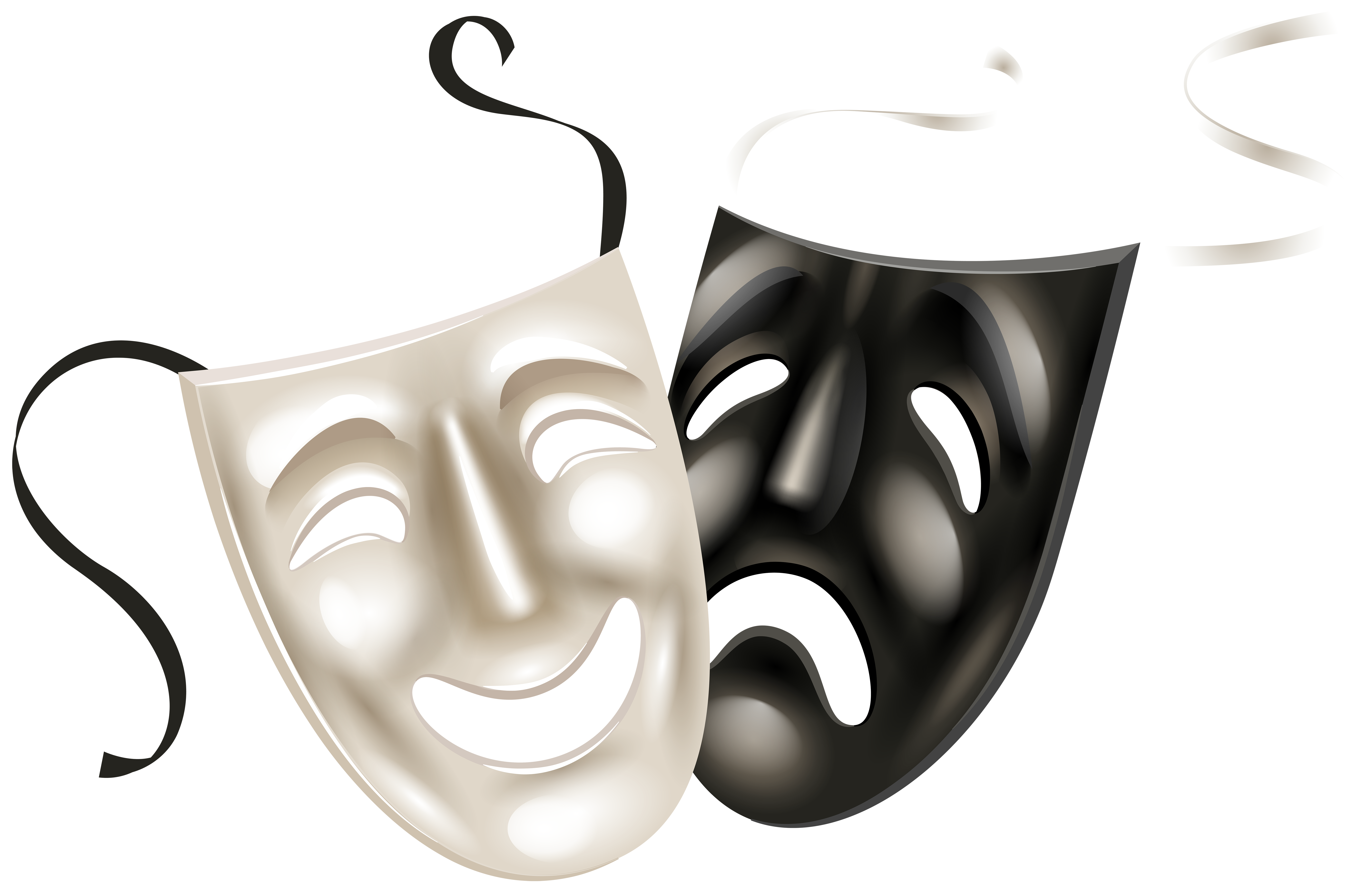 7000x4536 Theater Masks Png Clip Art Png Imageu200b Gallery Yopriceville