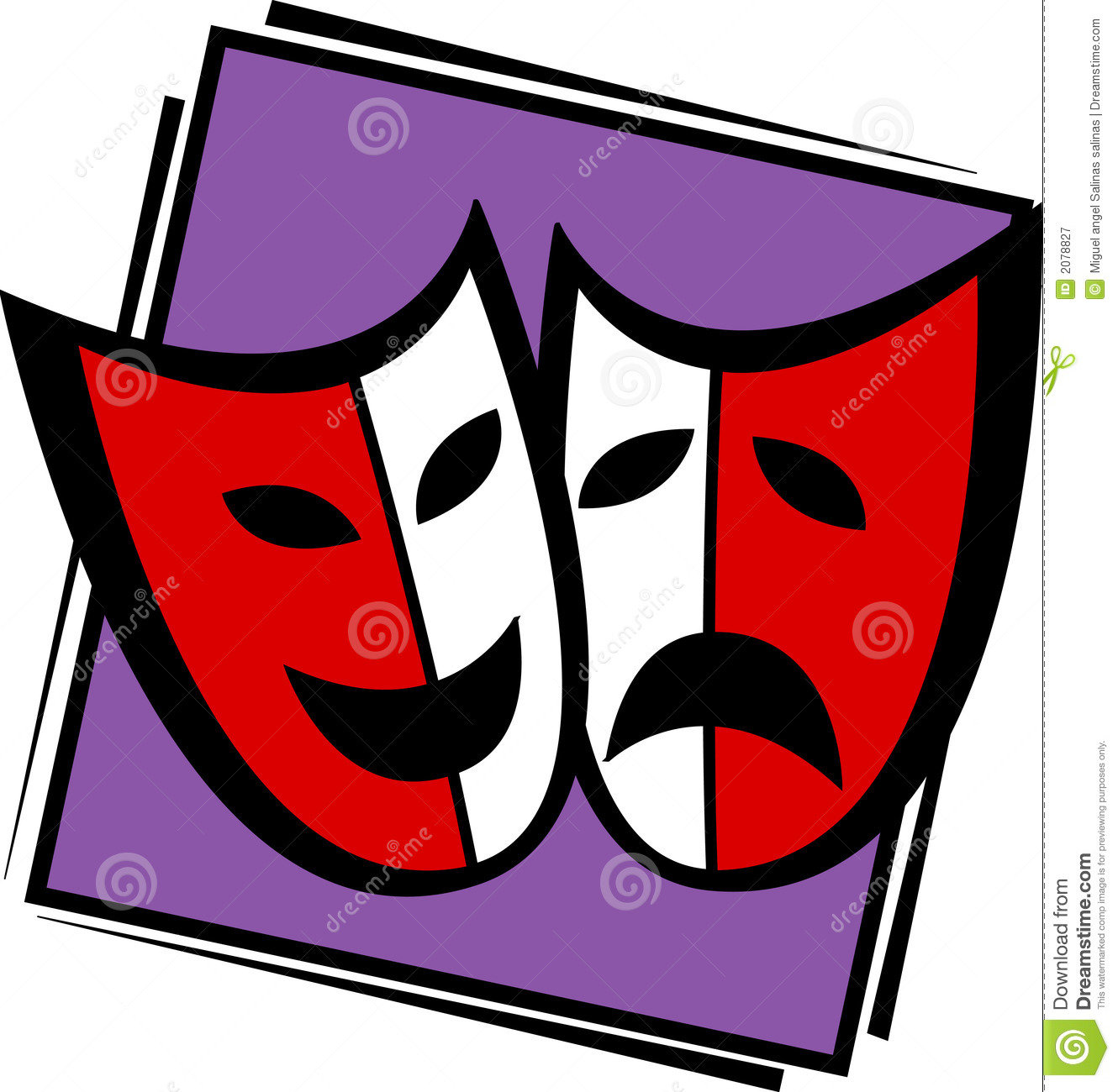 1330x1300 Drama Clipart
