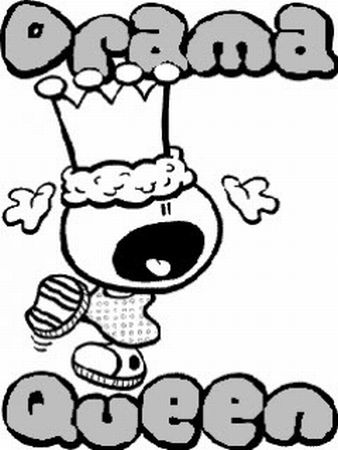 338x450 Drama Queen Clip Art Cliparts