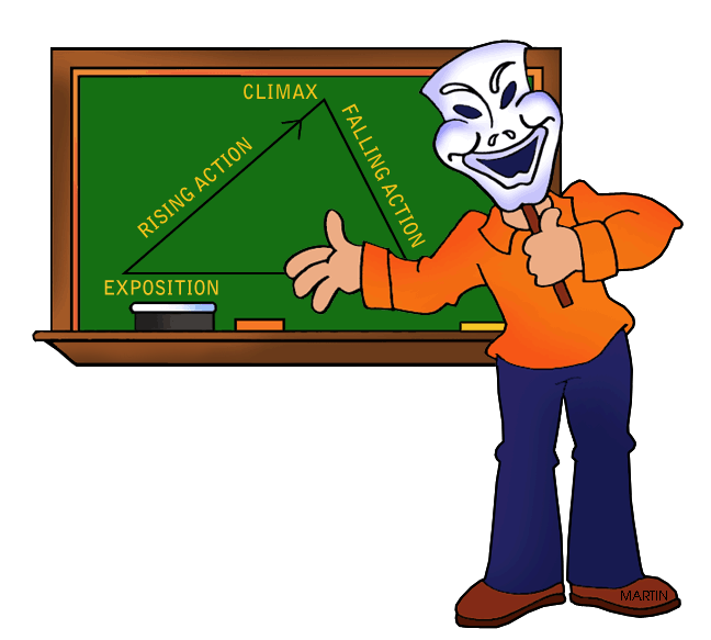 648x583 Art Clip Art By Phillip Martin, Elements Of Drama