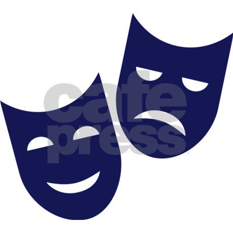 460x460 23 Best Comedy And Tragedy Images Drawings, Masks