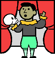 182x192 Club Clipart Theater Play