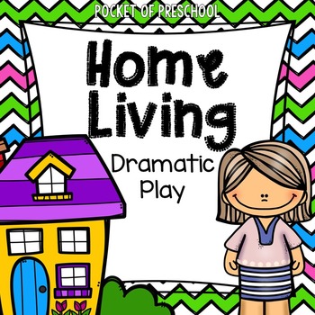 350x350 Home Living Dramatic Play Center For Preschool, Pre K,