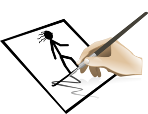 298x231 Draw Clip Art