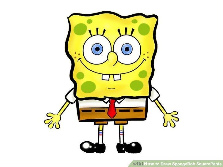 728x546 Drawing Clipart Spongebob