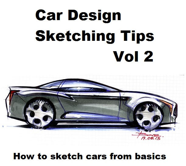 611x545 Drawing Wheels In Perspective. Car Sketching Tips. Www