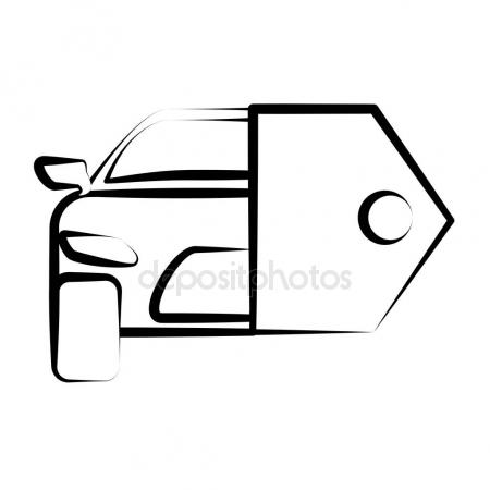 450x450 Hand Drawing Car Key Sketch Stock Vector Djv