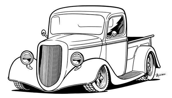 600x342 Car Drawing Cliparts 186286
