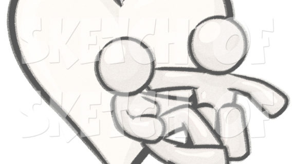 570x320 A Drawing Of A Heart How To Draw An Impossible Heart