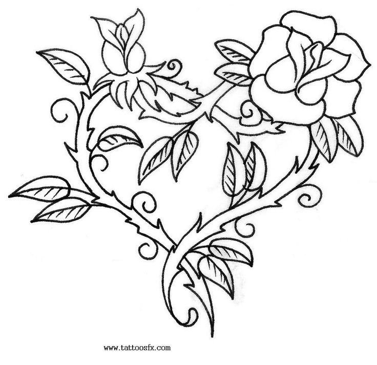 736x713 Best Heart Tattoo Designs Ideas Tree Heart