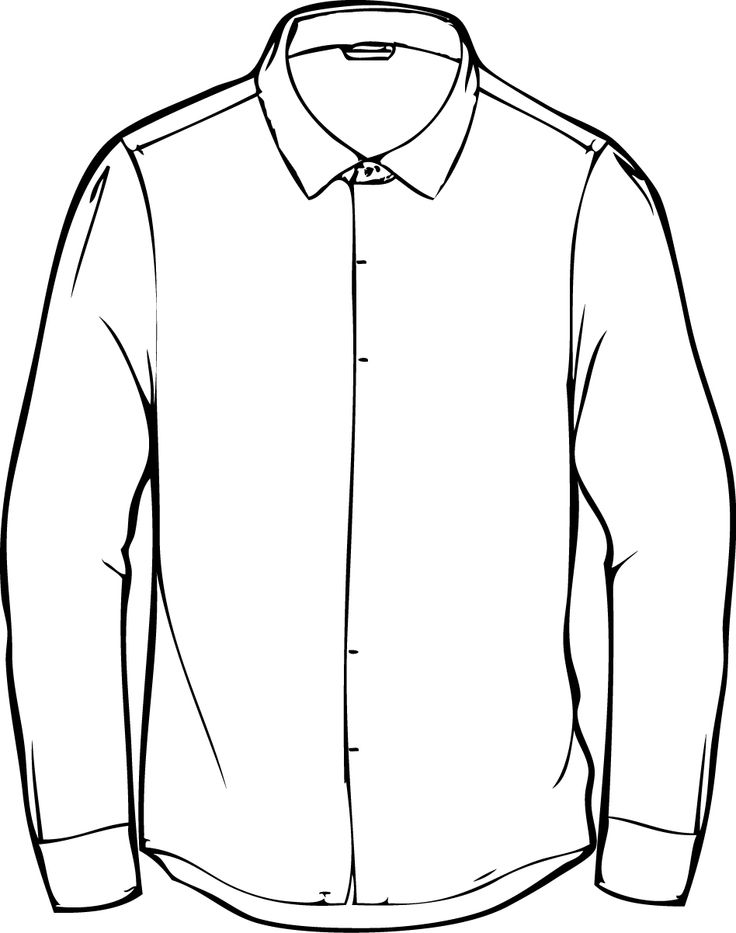Drawing Of A Shirt