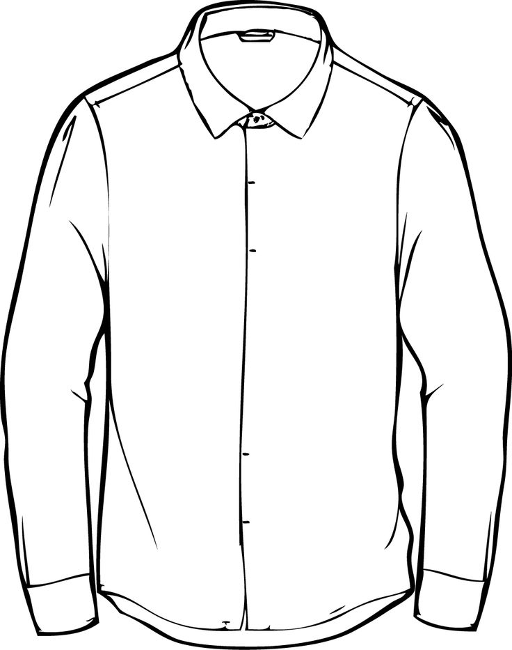 Drawing Of A Shirt | Free download on ClipArtMag