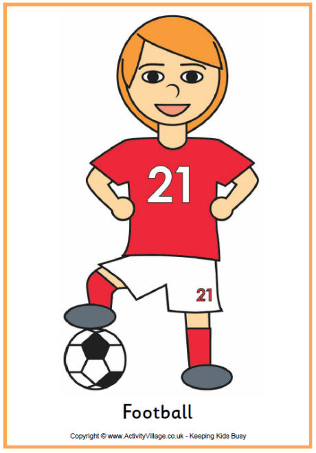 460x659 Football Printables