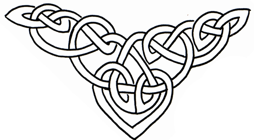 854x471 Celtic Hearts Clipart