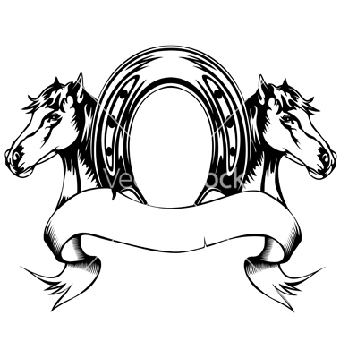380x400 Horseshoe Template