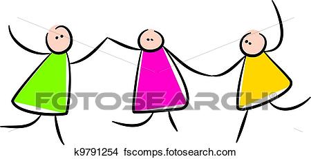 450x231 Drawings Of Cute Stick People Holding Hands K9791254