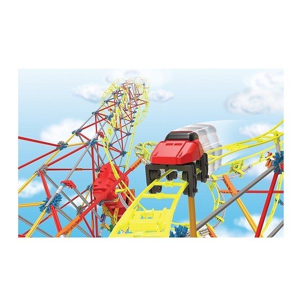 600x600 K'Nex Sky Sprinter Roller Coaster Building Setengineering
