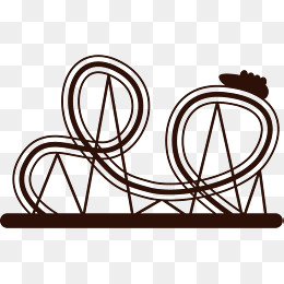 260x260 Cartoon Roller Coaster Tracks, Cartoon, Roller Coaster, Track Png