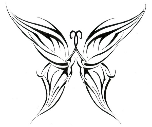 600x502 Drawn Shooting Star Tribal