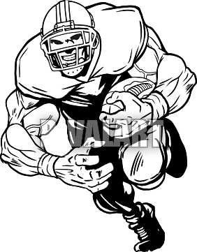 282x361 Football Player Clipart Outline Clipart Panda