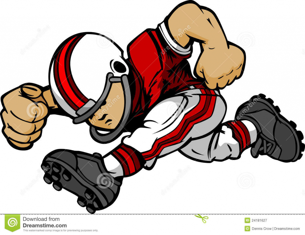 1024x790 Cartoon Drawings Football Players Cartoon Images Of Football