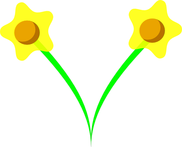 600x485 Tom Daffodil Clip Art