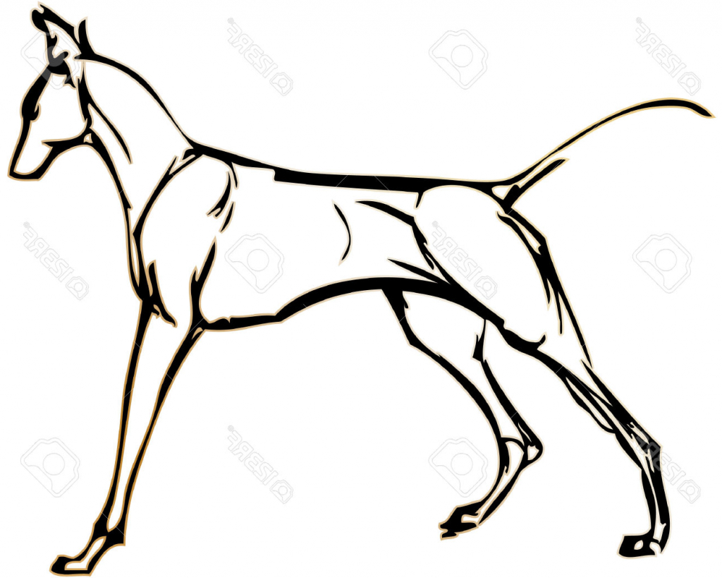 1024x819 Simple Drawing Of A Dog Simple Drawing Of Dogs Clipart Best